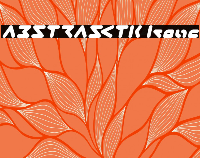 ABSTRASCTIK Italic Example 2