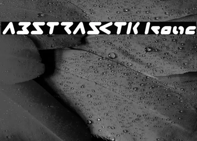 ABSTRASCTIK Italic Font examples