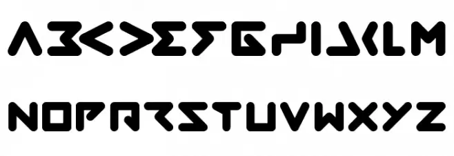 ABSTRASCTIK-Light フォント 大文字