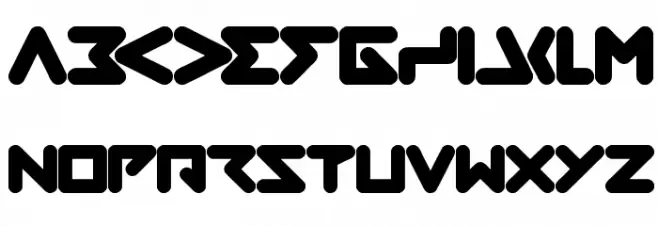 ABSTRASCTIK Schriftart Groß