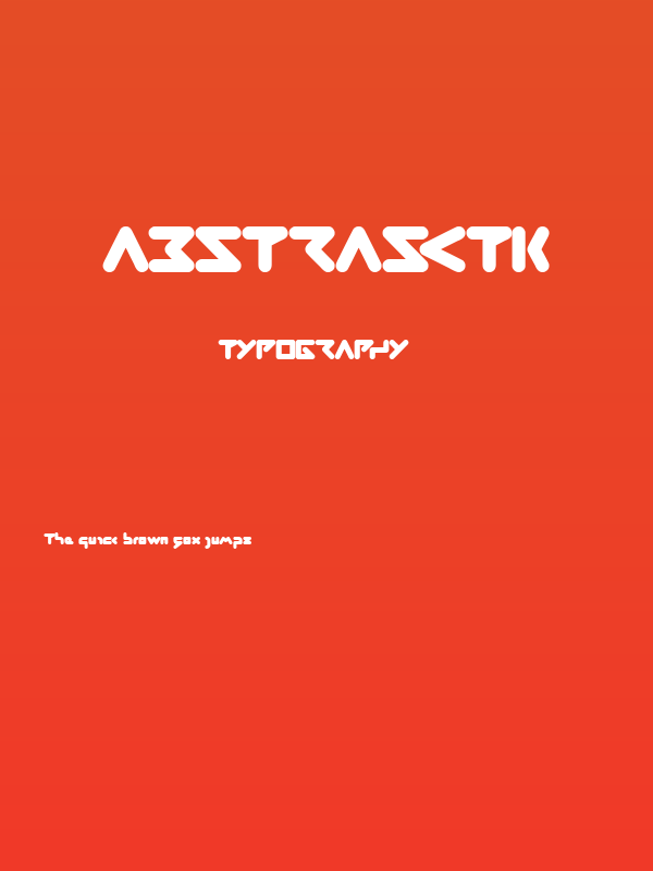ABSTRASCTIK Poster