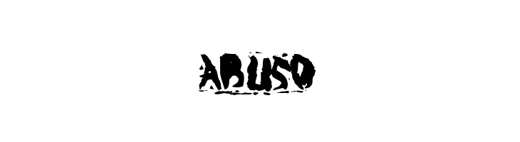 ABUSO 字体