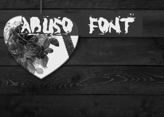 ABUSO Font examples