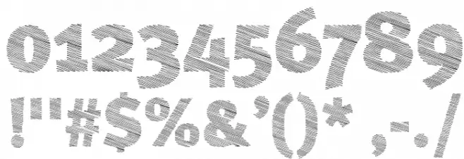 ABebedera-Heavy Schriftart Anderer Schreiben