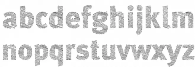 ABebedera-Heavy Schriftart Kleinbuchstaben