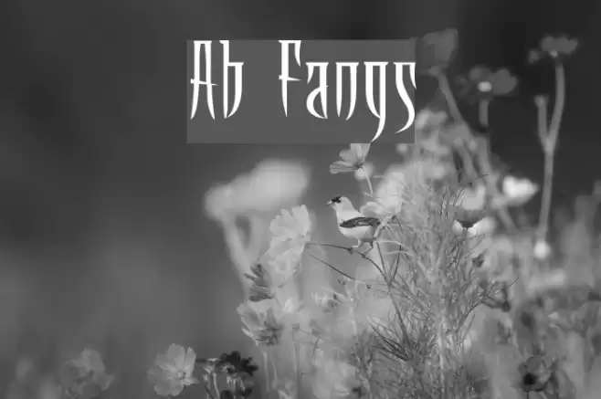 Ab Fangs Caratteri examples