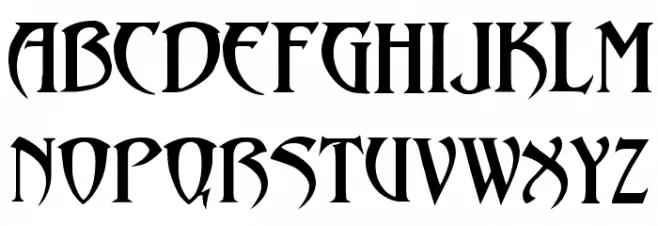 Abaddon Demo Fuentes MINÚSCULAS