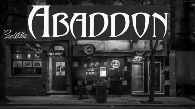 Abaddon!` Caratteri examples