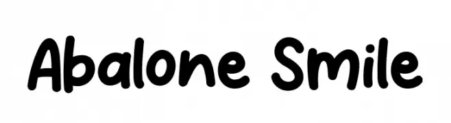 Abalone Smile  Frei Schriftart Herunterladen