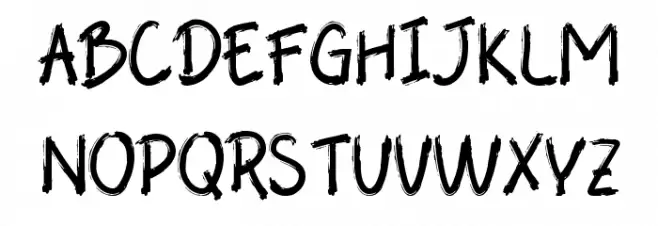 Abalone 字体 小写