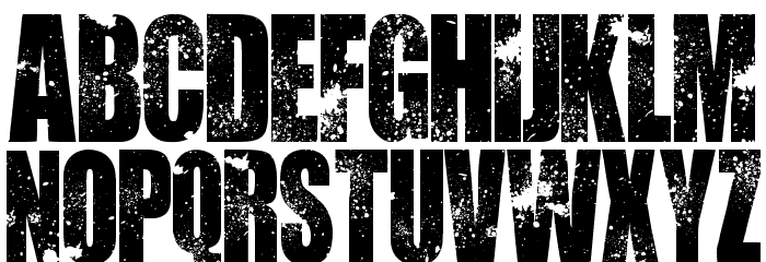 AbandoN Font LOWERCASE