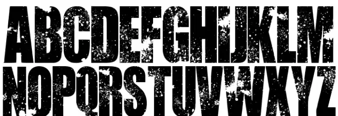 AbandoN Font LOWERCASE