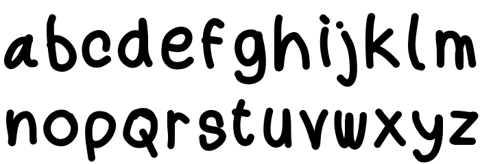 Abandonation Font LOWERCASE