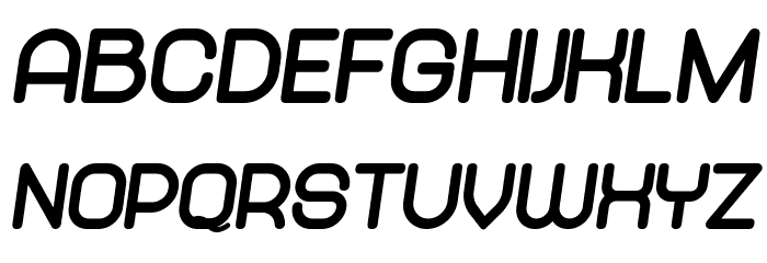 Abandoned Black Italic Font LOWERCASE