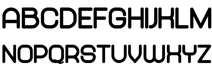 Abandoned Black Font LOWERCASE