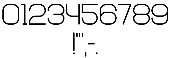 Abandoned Bold Font OTHER CHARS