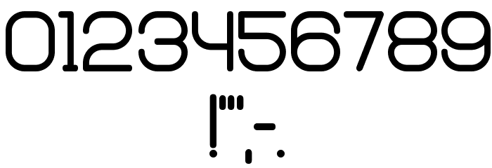 Abandoned Heavy Font OTHER CHARS