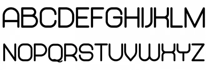 Abandoned Heavy Schriftart Groß