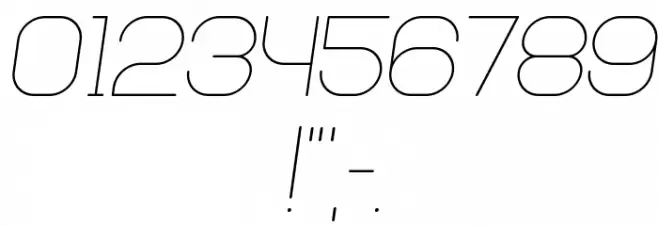 Abandoned Italic Font OTHER CHARS