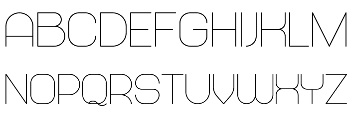 Abandoned Regular Font Litere mici