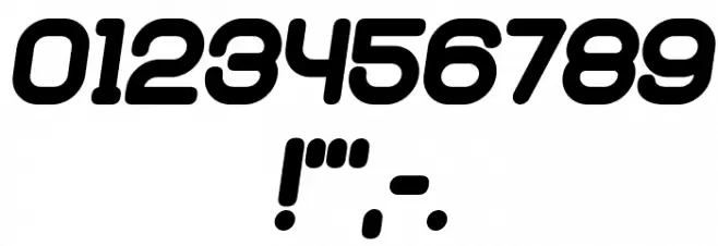 Abandoned Ultra Italic Font OTHER CHARS