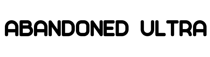 Abandoned Ultra  Free Fonts Download
