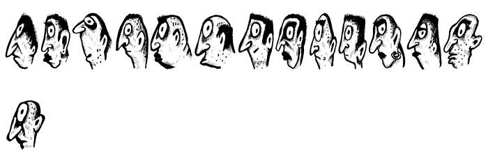 Abantu Regular Font LOWERCASE