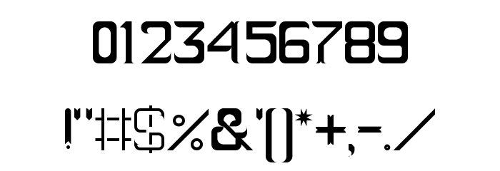 Abase Regular Font OTHER CHARS