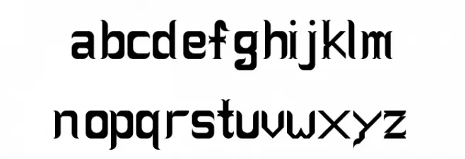 Abase Regular Font LOWERCASE