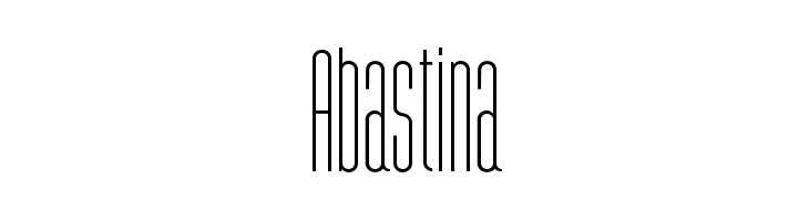 Abastina Шрифта