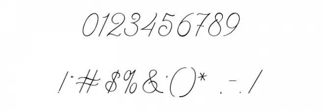 Abbassy Script Fonte OUTROS PERSONAGENS