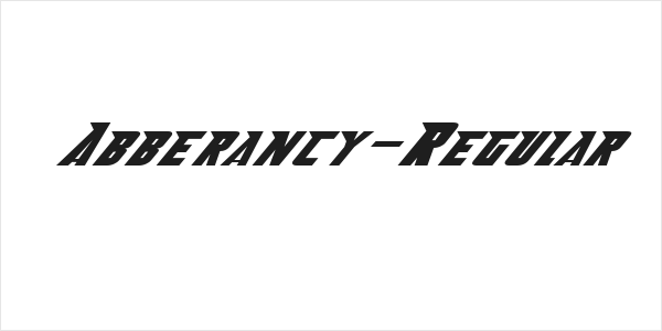 Abberancy-Regular Logo