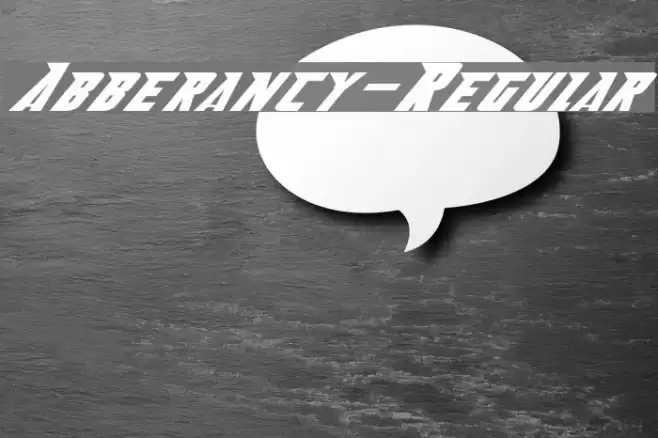 Abberancy-Regular Fuentes examples