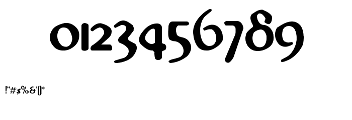 Abbey-Medium Font OTHER CHARS
