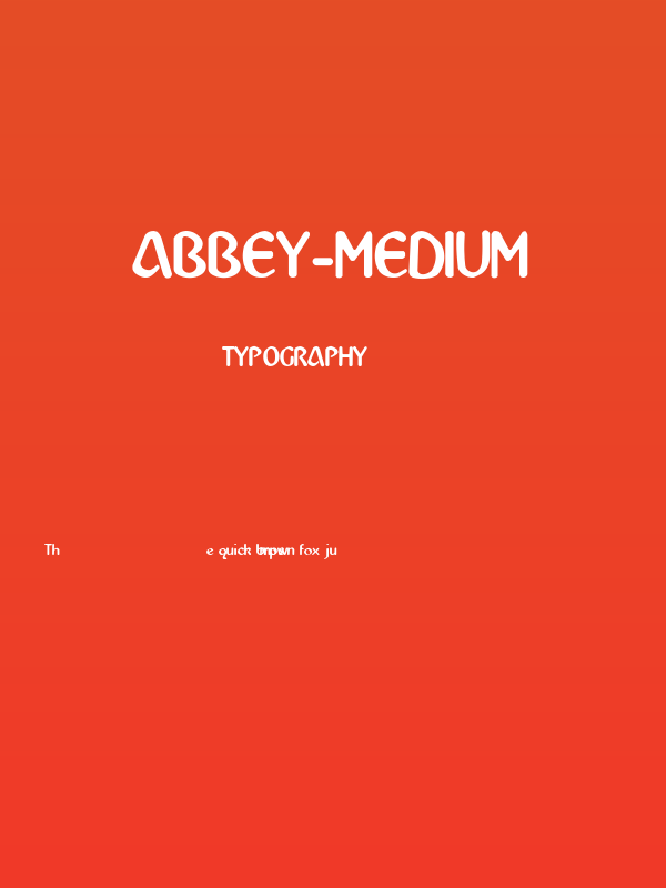 Abbey-Medium Poster