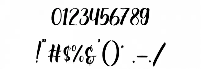 Abby Olla Font OTHER CHARS