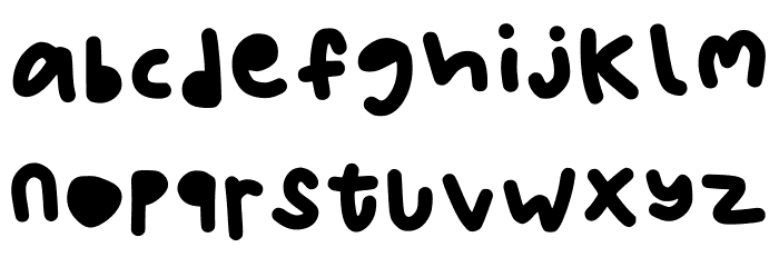 Abc Regular Polices MINUSCULES
