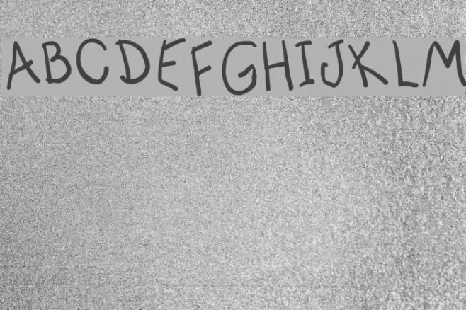 AbcKids Font examples