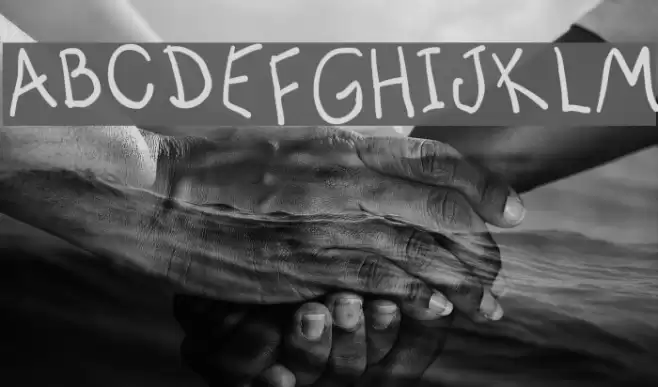 AbcKids Font examples