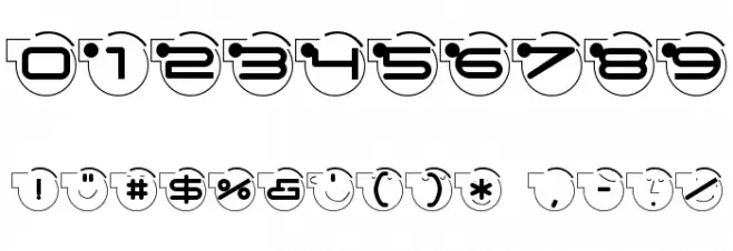 AbcariFond フォント その他の文字