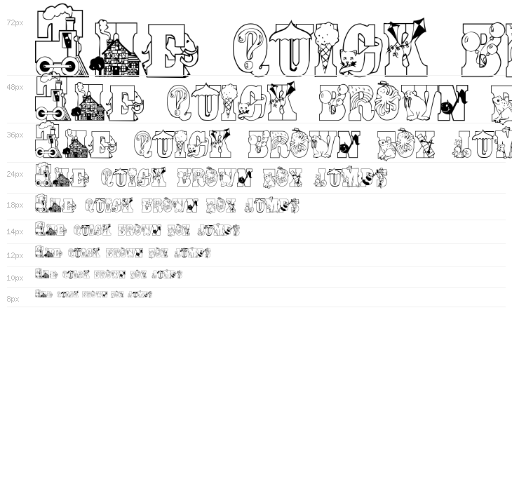 Abcdaire Enfantin Waterfall