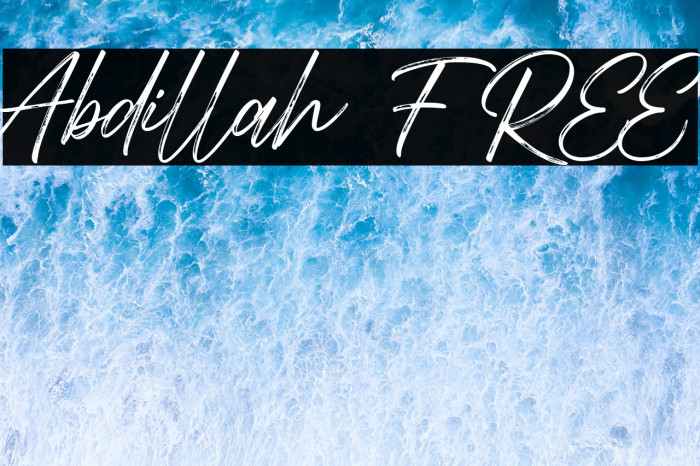 Abdillah FREE Example 3