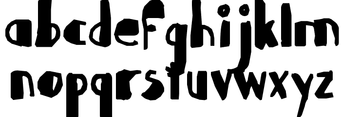 Abdomentality Шрифта строчной