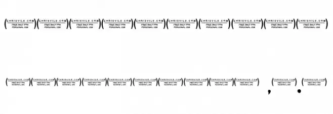 Abduco Font OTHER CHARS