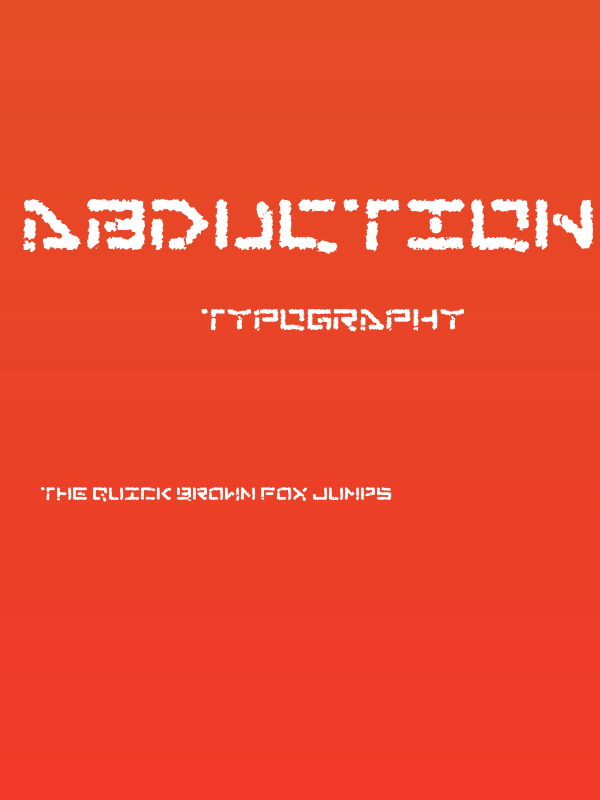 Abduction III Poster