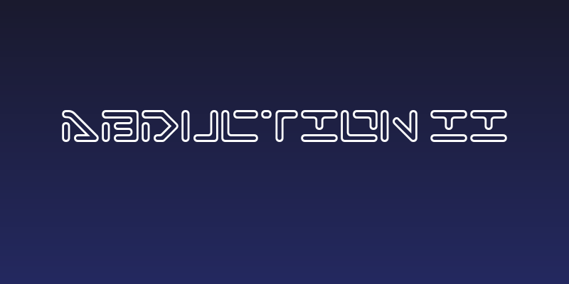 Abduction II Social Header