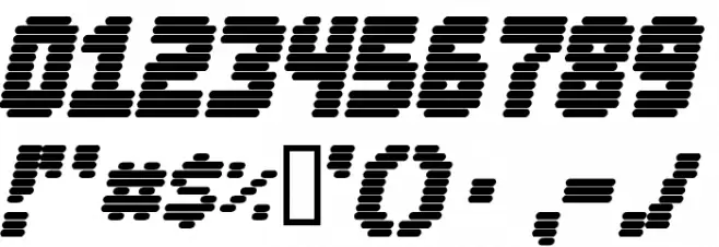 Abduction2000 Font OTHER CHARS
