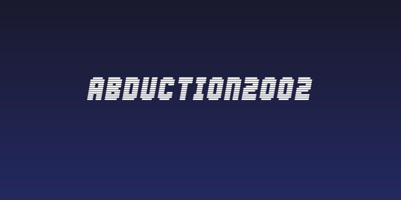 Abduction2002 Social Header