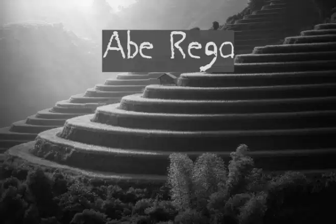 Abe Regular Font examples