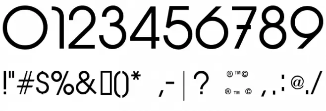 AbeatbyKai Font OTHER CHARS